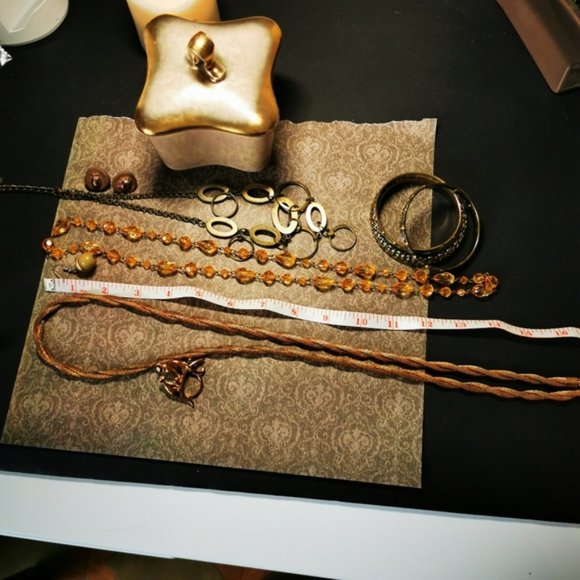 Lot of Jewelry Trinket Dish and Trinket Copper Ladybugs - Picture 11 of 16